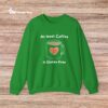 Coffee Lover Crewneck Sweatshirt - Atleast Coffee is gluten free