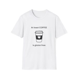 Gluten Free Coffee Text Design Unisex T-Shirt