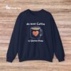 Coffee Lover Crewneck Sweatshirt - Atleast Coffee is gluten free