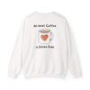 Coffee Lover Crewneck Sweatshirt - Atleast Coffee is gluten free