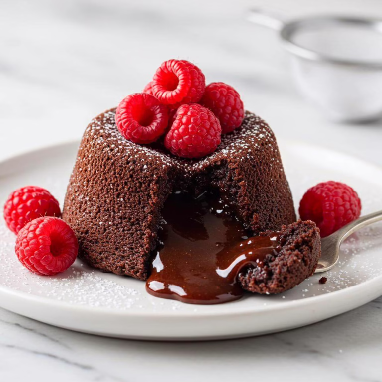 Gluten-free chocolate lava cake, a healthy valentine's dessert