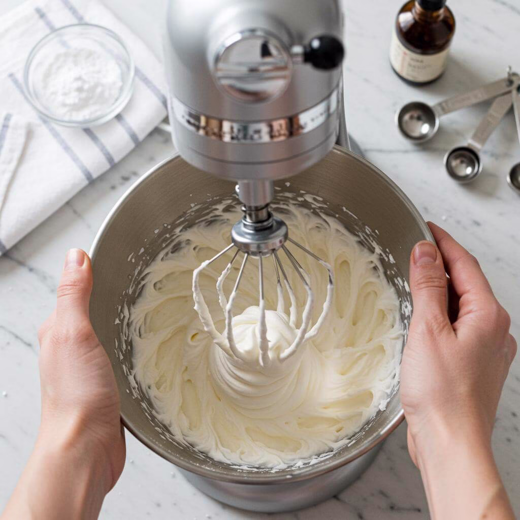Whipped cream for gluten free Easter desserts
